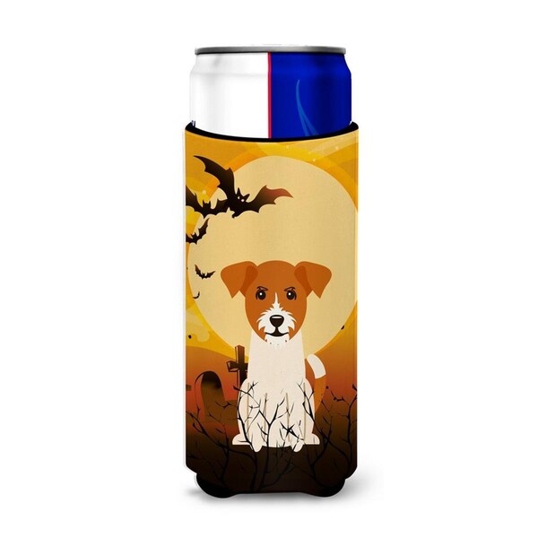 Carolines Treasures Halloween Jack Russell Terrier Michelob Ultra Hugger for Slim Cans - BB4374MUK