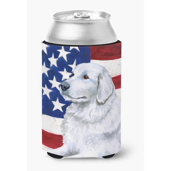 Carolines Treasures Maremma Sheepdog Patriotic Can or Bottle Hugger - BB9675CC