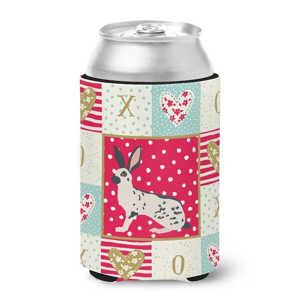 Carolines Treasures English Spot Rabbit Love Can or Bottle Hugger - CK5388CC
