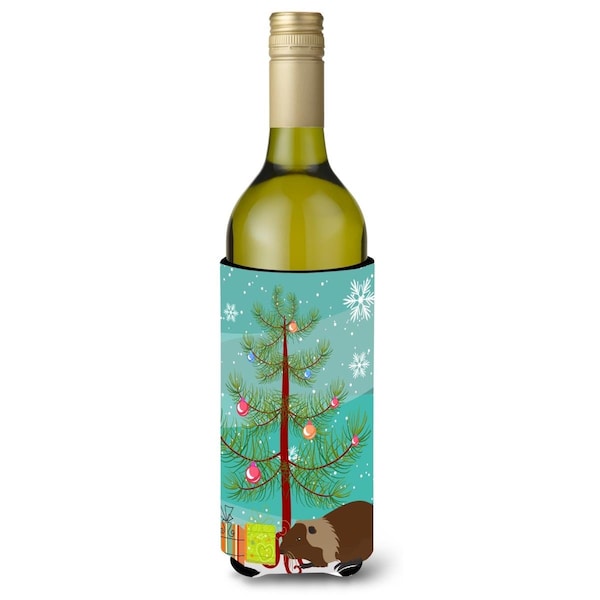 Carolines Treasures Coypu Nutria River Rat Christmas Wine Bottle Beverge Insulator Hugger - BB9246LITERK