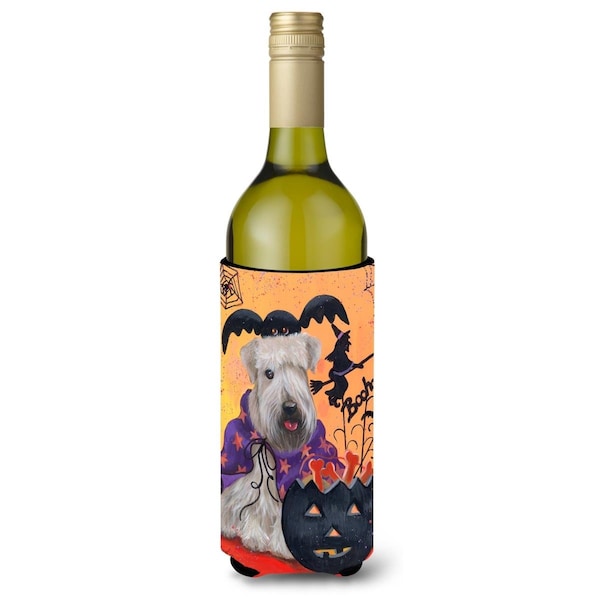 Carolines Treasures 24 oz Wheaten Terrier Halloween Wine Bottle Hugger - PPP3136LITERK