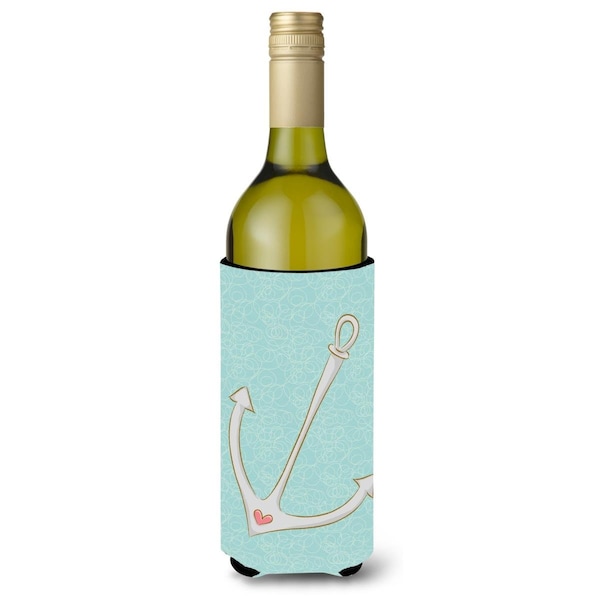 Carolines Treasures Anchor Wine Bottle Beverge Insulator Hugger - BB8566LITERK