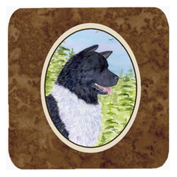 Carolines Treasures Akita Foam Coasters- Set of 4 - SS8670FC