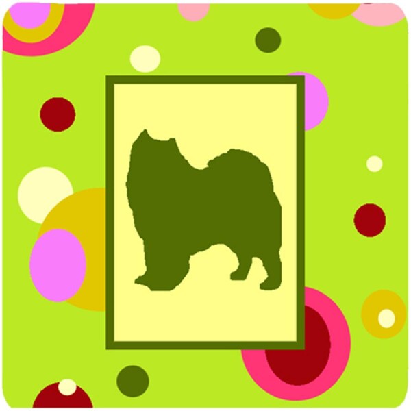 Carolines Treasures Samoyed Foam Coasters - Set of 4 - CK1093FC