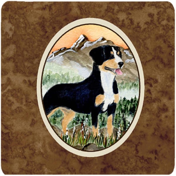 Carolines Treasures Entlebucher Mountain Dog Foam Coasters- Set of 4 - SS8119FC