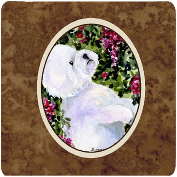 Carolines Treasures Bichon Frise Foam Coasters- Set of 4 - SS8917FC