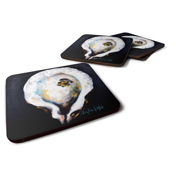 Carolines Treasures Oyster Eye Five Foam Coasters - Set of 4 - MW1327FC