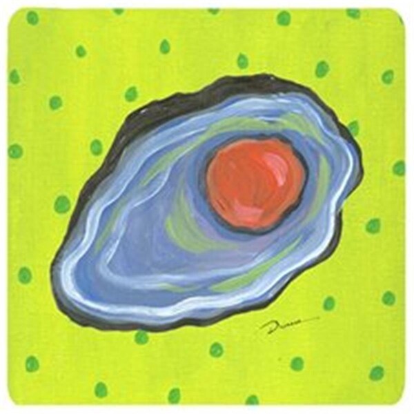 Carolines Treasures Oyster Foam Coasters- 3.5 x 3.5 In., 4PK - LD6132FC