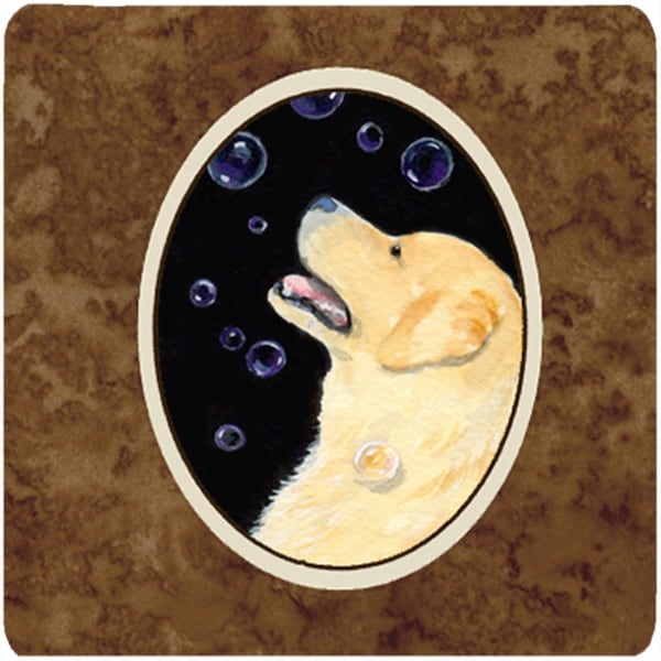 Carolines Treasures Golden Retriever Foam Coasters- Set of 4 - SS8940FC