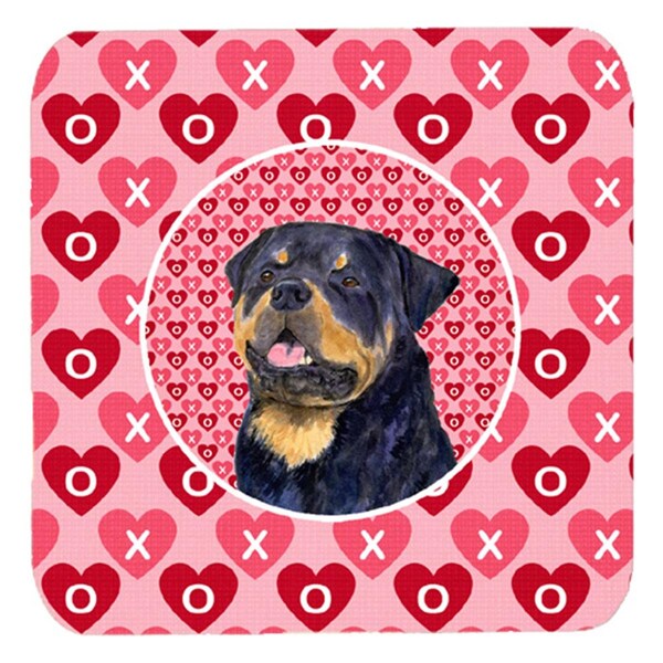 Carolines Treasures Rottweiler Foam Coasters- Set of 4 - SS4524FC