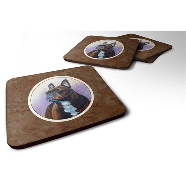 Carolines Treasures French Bulldog Foam Coaster, Set of 4 - 7117FC
