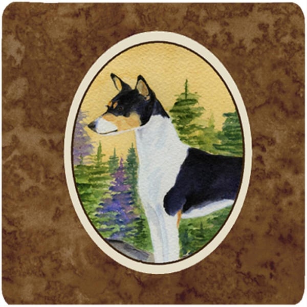Carolines Treasures Basenji Foam Coasters- Set of 4 - SS8201FC