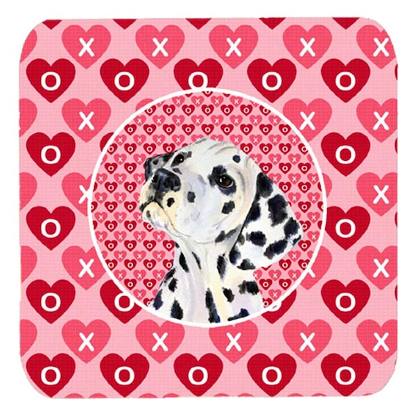 Carolines Treasures Dalmatian Foam Coasters- Set of 4 - SS4492FC