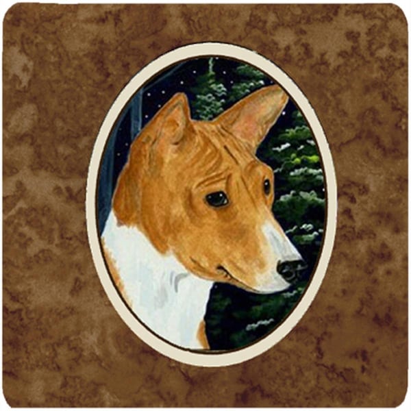 Carolines Treasures Basenji Foam Coasters- Set of 4 - SS8172FC