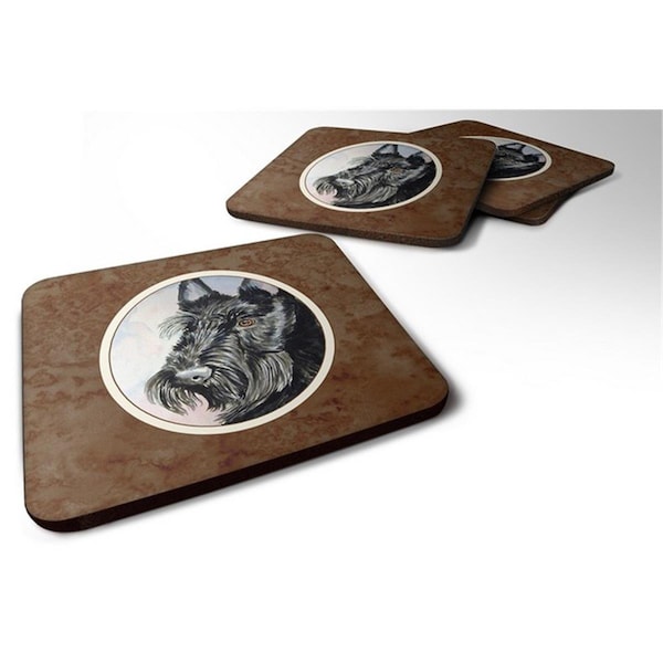 Carolines Treasures Scottish Terrier Foam Coaster, Set of 4 - 7047FC