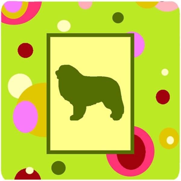 Carolines Treasures Great Pyrenees Foam Coasters - Set of 4 - CK1081FC