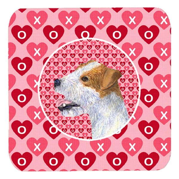 Carolines Treasures Jack Russell Terrier Foam Coasters- Set of 4 - SS4504FC