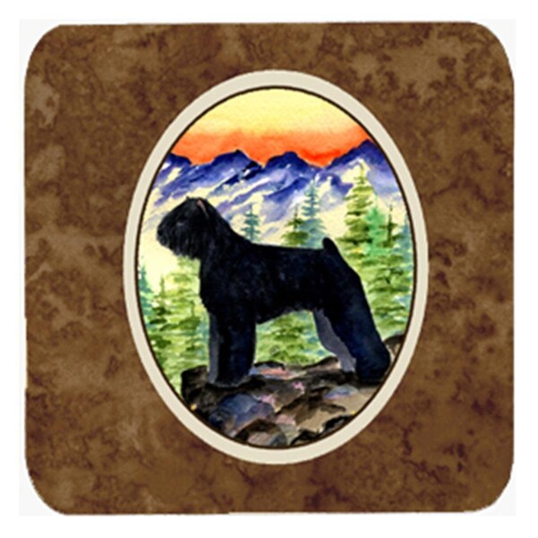 Carolines Treasures Bouvier Des Flandres Foam Coasters - Set of 4 - SS8286FC