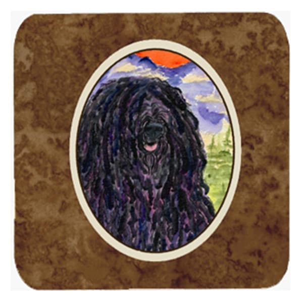 Carolines Treasures Puli Foam Coasters- Set of 4 - SS8623FC