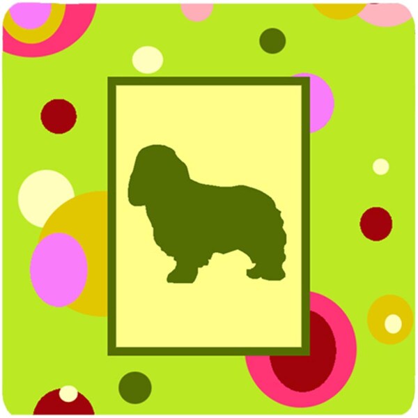 Carolines Treasures Cavalier Spaniel Foam Coasters - Set of 4 - CK1097FC
