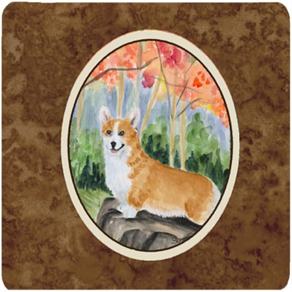 Carolines Treasures Corgi Foam Coasters- Set of 4 - SS8039FC