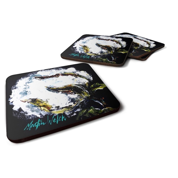 Carolines Treasures That Boll Cotton Foam Coasters - Set of 4 - MW1353FC