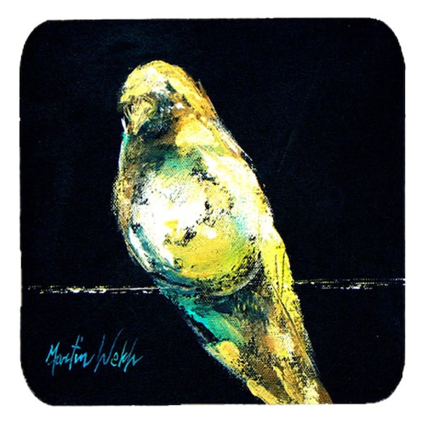 Carolines Treasures Bird Birdie Foam Coasters- Set of 4 - MW1009FC