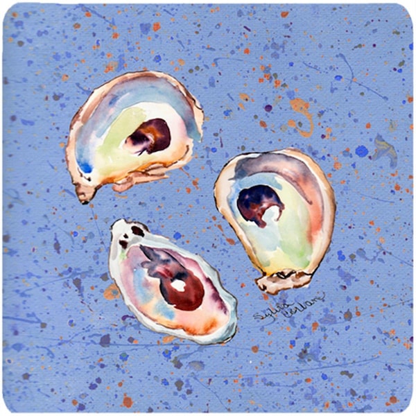 Carolines Treasures Oyster Foam Coasters - Set of 4 - 8456FC