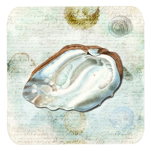 Carolines Treasures Shells Foam Coasters - Set of 4- 3.5 x 3.5 In. - SB3031FC