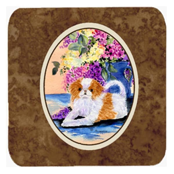 Carolines Treasures Japanese Chin Foam Coasters - Set of 4 - SS8300FC