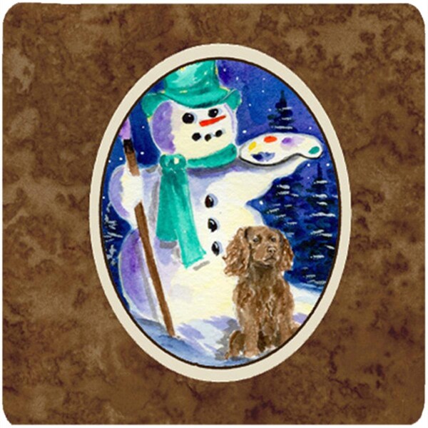 Carolines Treasures Boykin Spaniel Foam Coasters - Set of 4- 3.5 x 3.5 In. - SS1002FC