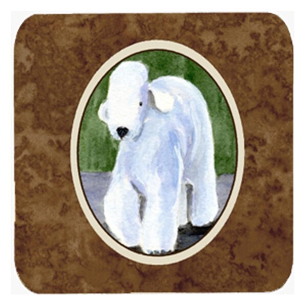Carolines Treasures Bedlington Terrier Foam Coasters- Set of 4 - SS8683FC