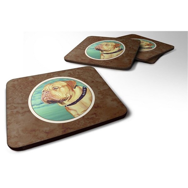 Carolines Treasures Dogue de Bordeaux Foam Coaster, Set of 4 - 7024FC