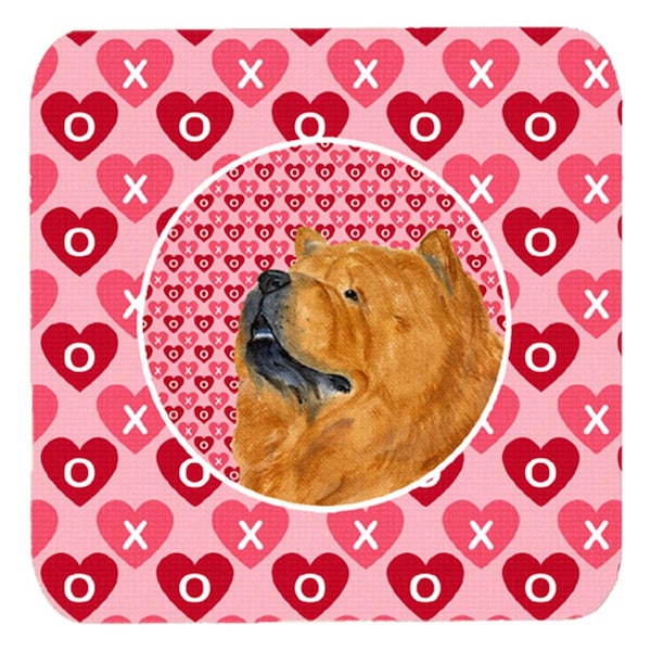 Carolines Treasures Chow Chow Foam Coasters- Set of 4 - SS4502FC