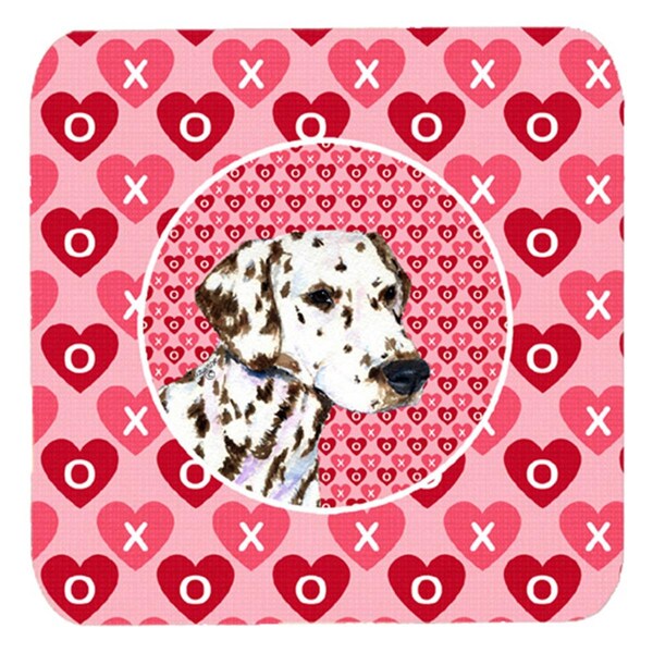 Carolines Treasures Dalmatian Foam Coasters- Set of 4 - SS4469FC