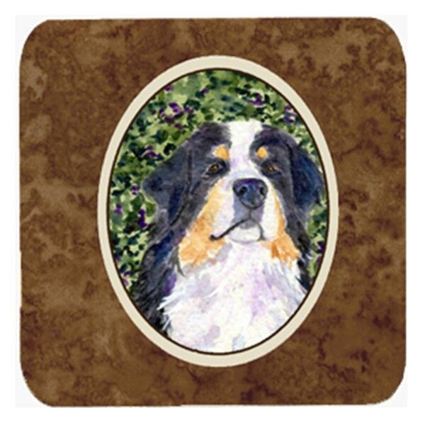 Carolines Treasures Carolines Treasures SS8830FC Bernese Mountain Dog Foam Coasters; Set - 4 - SS8830FC