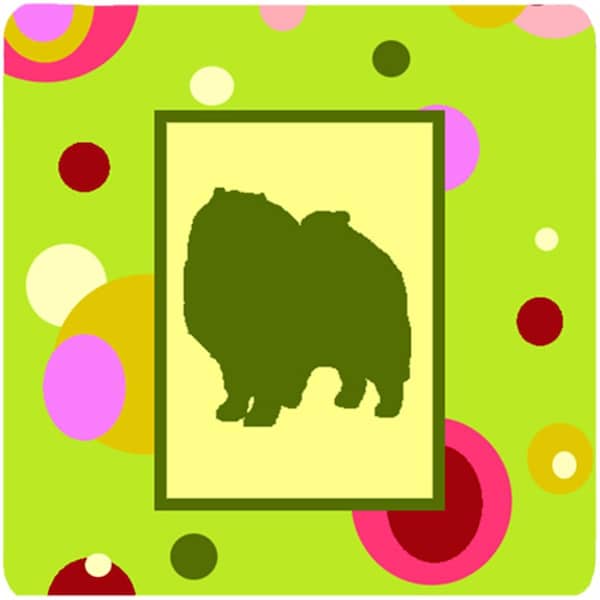 Carolines Treasures Keeshond Foam Coasters - Set of 4 - CK1137FC