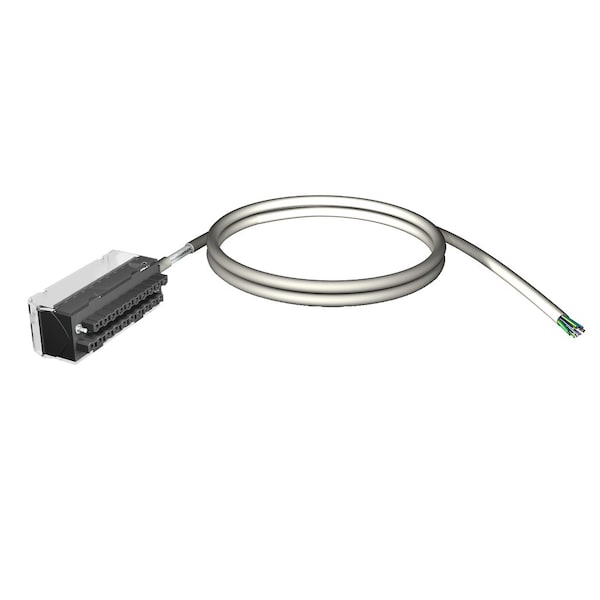 Cable de conexión Schneider Electric, Modicon M340, terminal de 20 vías, un extremo con cables volantes, 3m - BMXFTW301