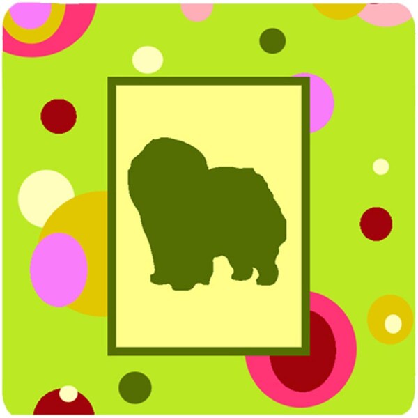 Carolines Treasures Chow Chow Foam Coasters - Set of 4 - CK1125FC