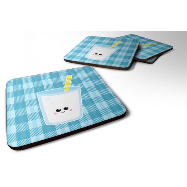 Carolines Treasures Milk Face Foam Coasters - Set of 4 - BB7047FC