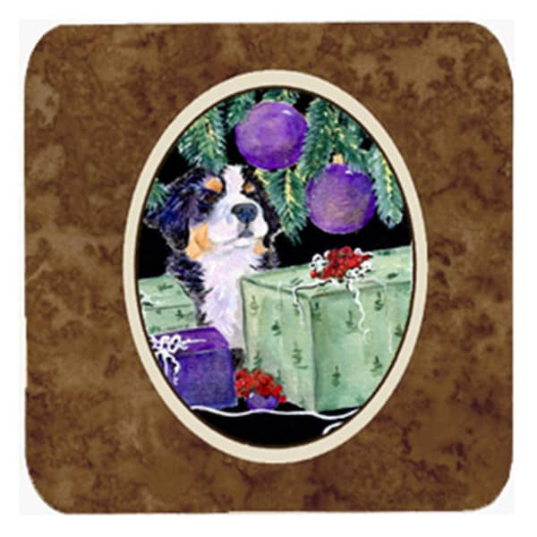 Carolines Treasures Bernese Mountain Dog Foam Coasters- Set of 4 - SS8582FC