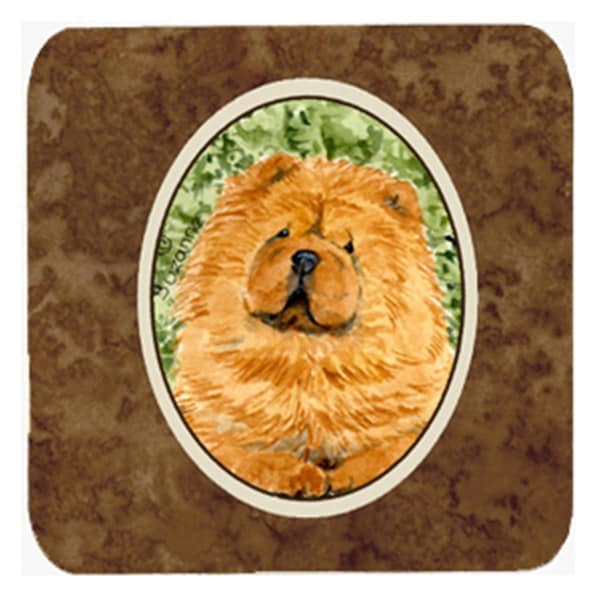 Carolines Treasures Chow Chow Foam Coasters- Set of 4 - SS8709FC