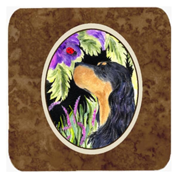 Carolines Treasures Gordon Setter Foam Coasters - Set of 4 - SS8250FC