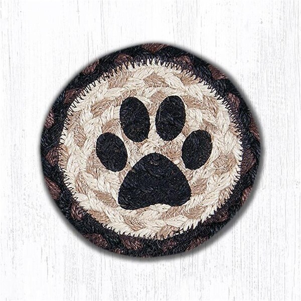 Palacedesigns 5 in. Cat Paw Individual Coaster Rug - PA2846599