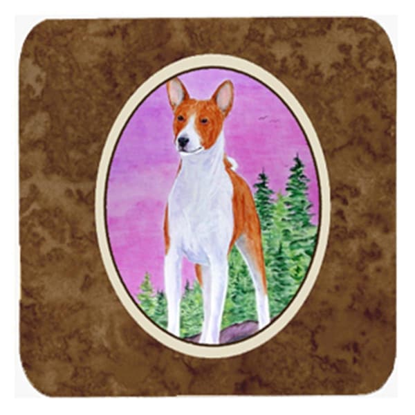 Carolines Treasures Basenji Foam Coasters- Set of 4 - SS8611FC
