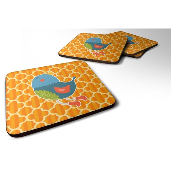 Carolines Treasures Bird Foam Coasters - Set of 4 - BB6776FC