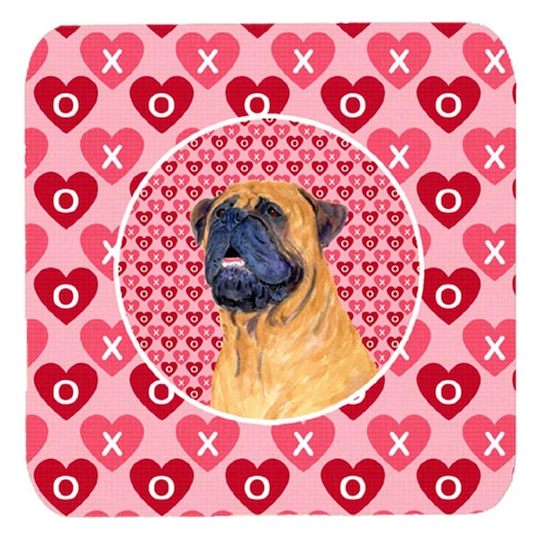 Carolines Treasures Mastiff Foam Coasters- Set of 4 - SS4520FC