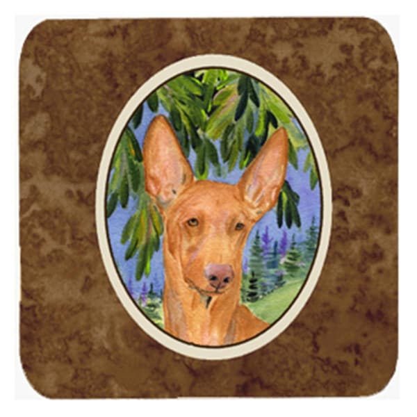 Carolines Treasures Pharoh Hound Foam Coasters - Set of 4 - SS8268FC