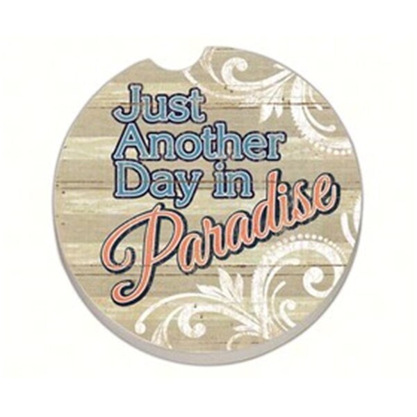 Counterart Counter Art  Another Day in Paradise Car Coaster - CART09896