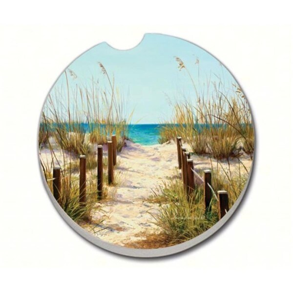 Counterart Counter Art  Path to the Ocean Car Coaster - CART08574